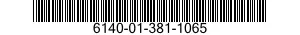 6140-01-381-1065 BATTERY,STORAGE 6140013811065 013811065