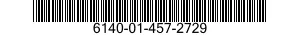 6140-01-457-2729 BATTERY,STORAGE 6140014572729 014572729