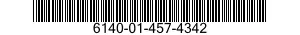 6140-01-457-4342 BATTERY,STORAGE 6140014574342 014574342