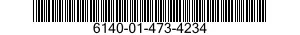 6140-01-473-4234 BATTERY,STORAGE 6140014734234 014734234