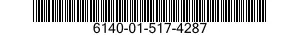 6140-01-517-4287 BATTERY,STORAGE 6140015174287 015174287