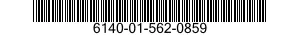 6140-01-562-0859 BATTERY POWER SOURCE 6140015620859 015620859