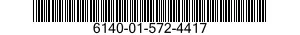 6140-01-572-4417 BATTERY,STORAGE 6140015724417 015724417