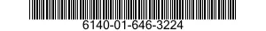 6140-01-646-3224 BATTERY,STORAGE 6140016463224 016463224