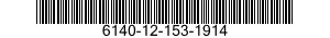 6140-12-153-1914 BATTERY,STORAGE 6140121531914 121531914