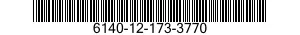 6140-12-173-3770 BATTERY ASSEMBLY 6140121733770 121733770