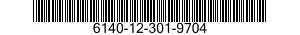 6140-12-301-9704 BATTERY,STORAGE 6140123019704 123019704