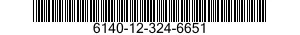 6140-12-324-6651 BATTERY,STORAGE 6140123246651 123246651