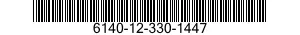 6140-12-330-1447 BATTERY,STORAGE 6140123301447 123301447