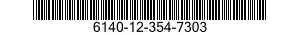 6140-12-354-7303 BATTERY,STORAGE 6140123547303 123547303