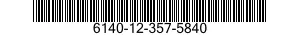 6140-12-357-5840 BATTERY,STORAGE 6140123575840 123575840