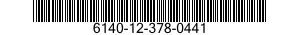 6140-12-378-0441 BATTERY,STORAGE 6140123780441 123780441