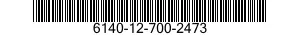 6140-12-700-2473 TRAY,BATTERY 6140127002473 127002473