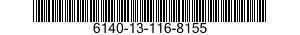 6140-13-116-8155 BATTERY,STORAGE 6140131168155 131168155