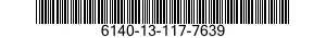 6140-13-117-7639 BATTERY,STORAGE 6140131177639 131177639