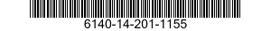 6140-14-201-1155 CELL,BATTERY 6140142011155 142011155