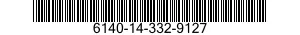 6140-14-332-9127 BATTERY ASSEMBLY 6140143329127 143329127