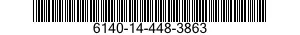 6140-14-448-3863 BATTERY SET 6140144483863 144483863
