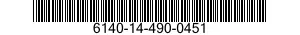 6140-14-490-0451  6140144900451 144900451