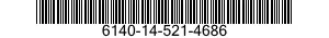 6140-14-521-4686 BATTERY,STORAGE 6140145214686 145214686