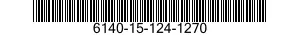 6140-15-124-1270 BATTERIA 12V 205 AH 6140151241270 151241270