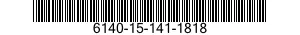 6140-15-141-1818 BATTERIA NI-CD 9,6V 6140151411818 151411818