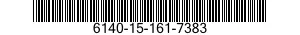 6140-15-161-7383 BATTERIA PANASONIC 6140151617383 151617383