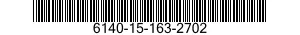 6140-15-163-2702 BATTERY,STORAGE 6140151632702 151632702