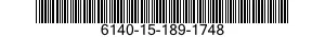 6140-15-189-1748 BATTERY,STORAGE 6140151891748 151891748