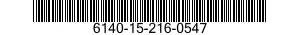 6140-15-216-0547 BATTERIA 95 AH 6140152160547 152160547