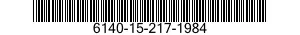6140-15-217-1984 BATTERIA 12V 143 AH 6140152171984 152171984