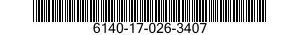 6140-17-026-3407 BATTERY,STORAGE 6140170263407 170263407