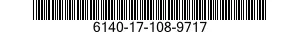 6140-17-108-9717 BATTERY ASSEMBLY 6140171089717 171089717