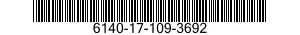 6140-17-109-3692 BATTERY ASSEMBLY 6140171093692 171093692