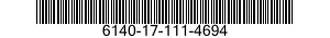 6140-17-111-4694 BATTERY SET 6140171114694 171114694