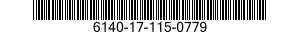 6140-17-115-0779 BATTERY,STORAGE 6140171150779 171150779