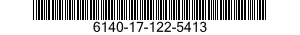 6140-17-122-5413 BATTERY,STORAGE 6140171225413 171225413