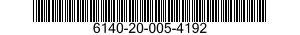 6140-20-005-4192 CELL,BATTERY 6140200054192 200054192