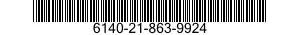 6140-21-863-9924 JAR,BATTERY 6140218639924 218639924