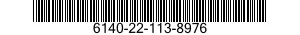 6140-22-113-8976 BATTERY,STORAGE 6140221138976 221138976