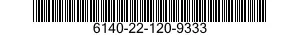 6140-22-120-9333 BATTERY,STORAGE 6140221209333 221209333