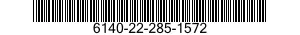 NSN 6140-22-285-1572 6140222851572 222851572 BATTERY,STORAGE