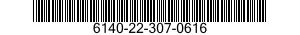 NSN 6140-22-307-0616 6140223070616 223070616 BATTERY,STORAGE