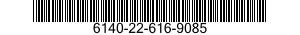 NSN 6140-22-616-9085 6140226169085 226169085 BATTERY,STORAGE