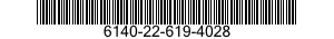 NSN 6140-22-619-4028 6140226194028 226194028 BATTERY,STORAGE