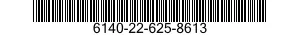 NSN 6140-22-625-8613 6140226258613 226258613 BATTERY,STORAGE
