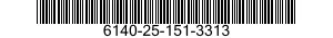 6140-25-151-3313 BATTERY,STORAGE 6140251513313 251513313