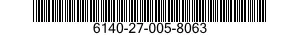 6140-27-005-8063 BATTERY,STORAGE 6140270058063 270058063