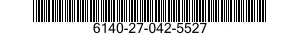 6140-27-042-5527 BATTERY,STORAGE 6140270425527 270425527