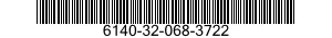 6140-32-068-3722 BATTERY,RECHARGEABL 6140320683722 320683722